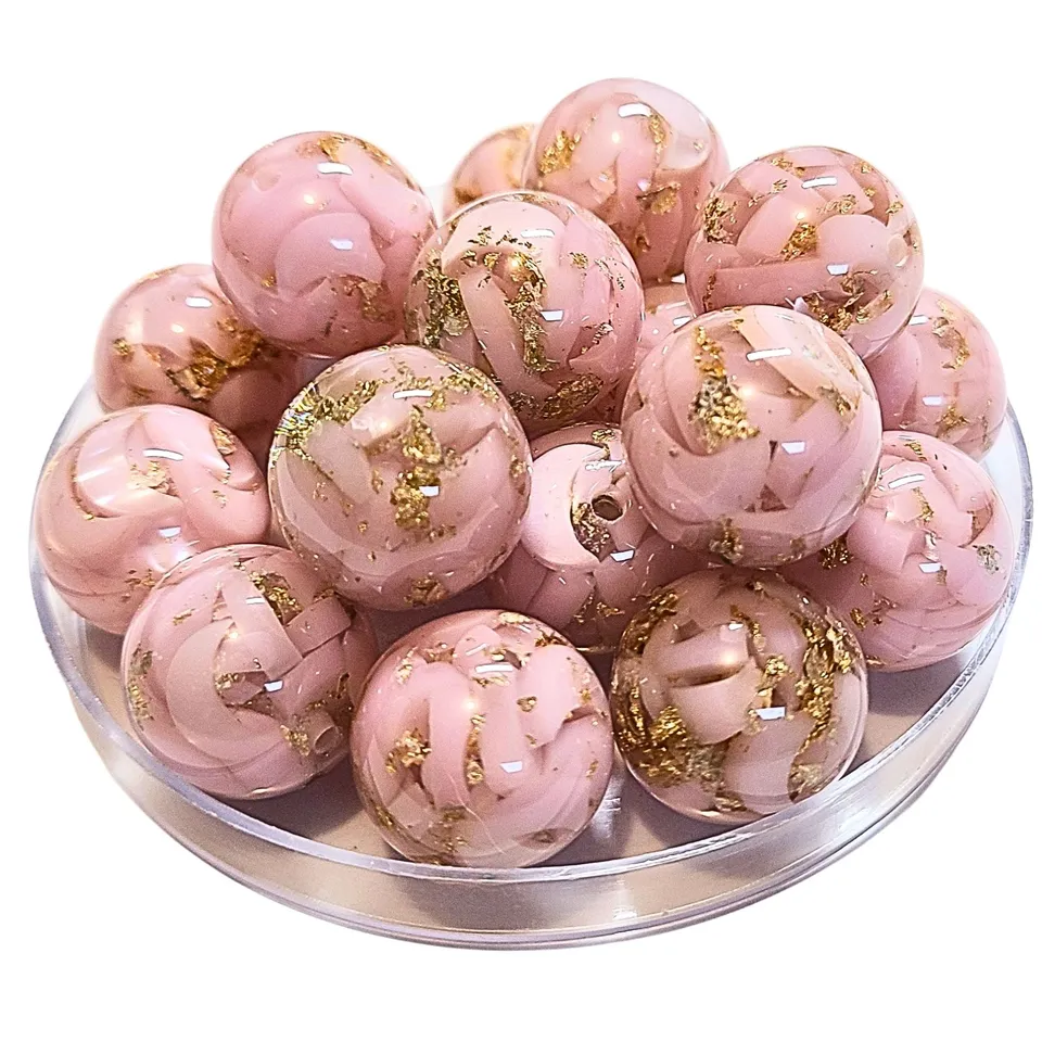 ARTSHOP Boules 20MM 314 Perle Murano Rose Clair x1