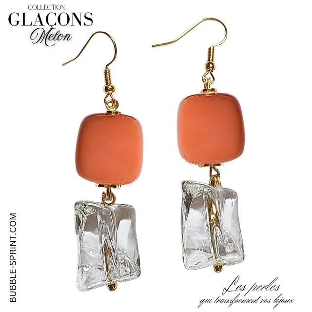 ARTSHOP Glaçons BO Melon plaqué or kit à faire soi-même