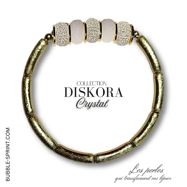 ARTSHOP Diskora Crystal kit bracelet acrylique monté