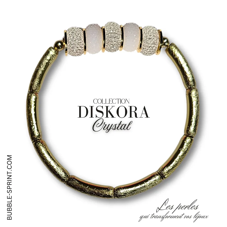 ARTSHOP Diskora Crystal kit bracelet acrylique monté
