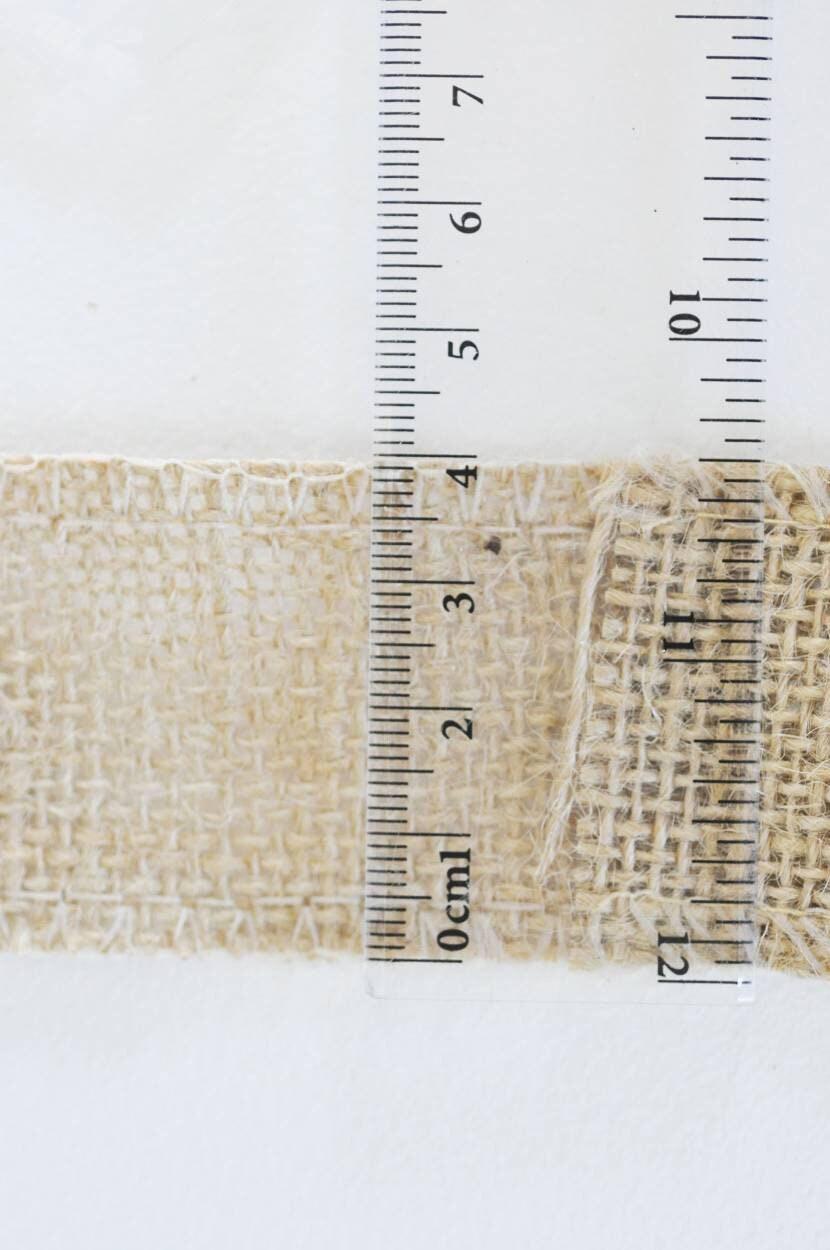 Gingerlily Cordons G5929 ruban jute naturel 4 cm x 1 mètre