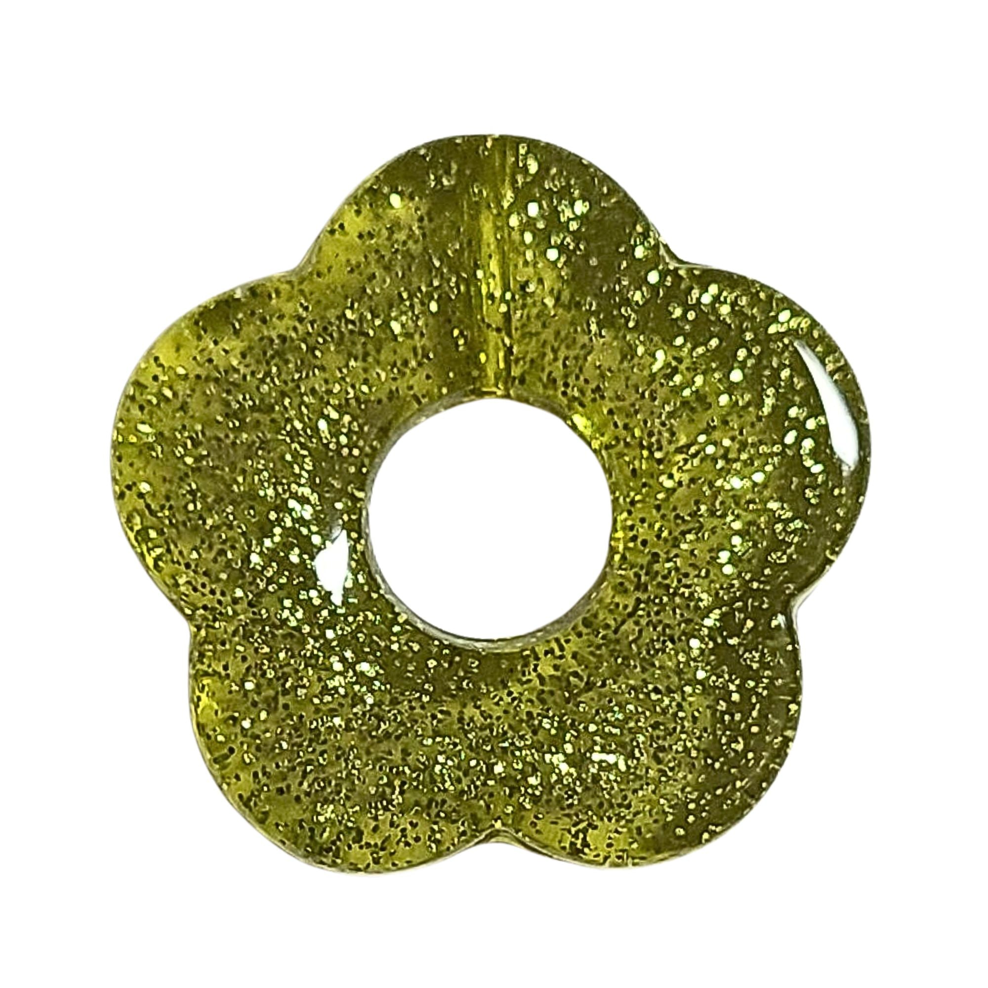 ARTSHOP Flower power 89 fleur Capucine Glitter lime x1