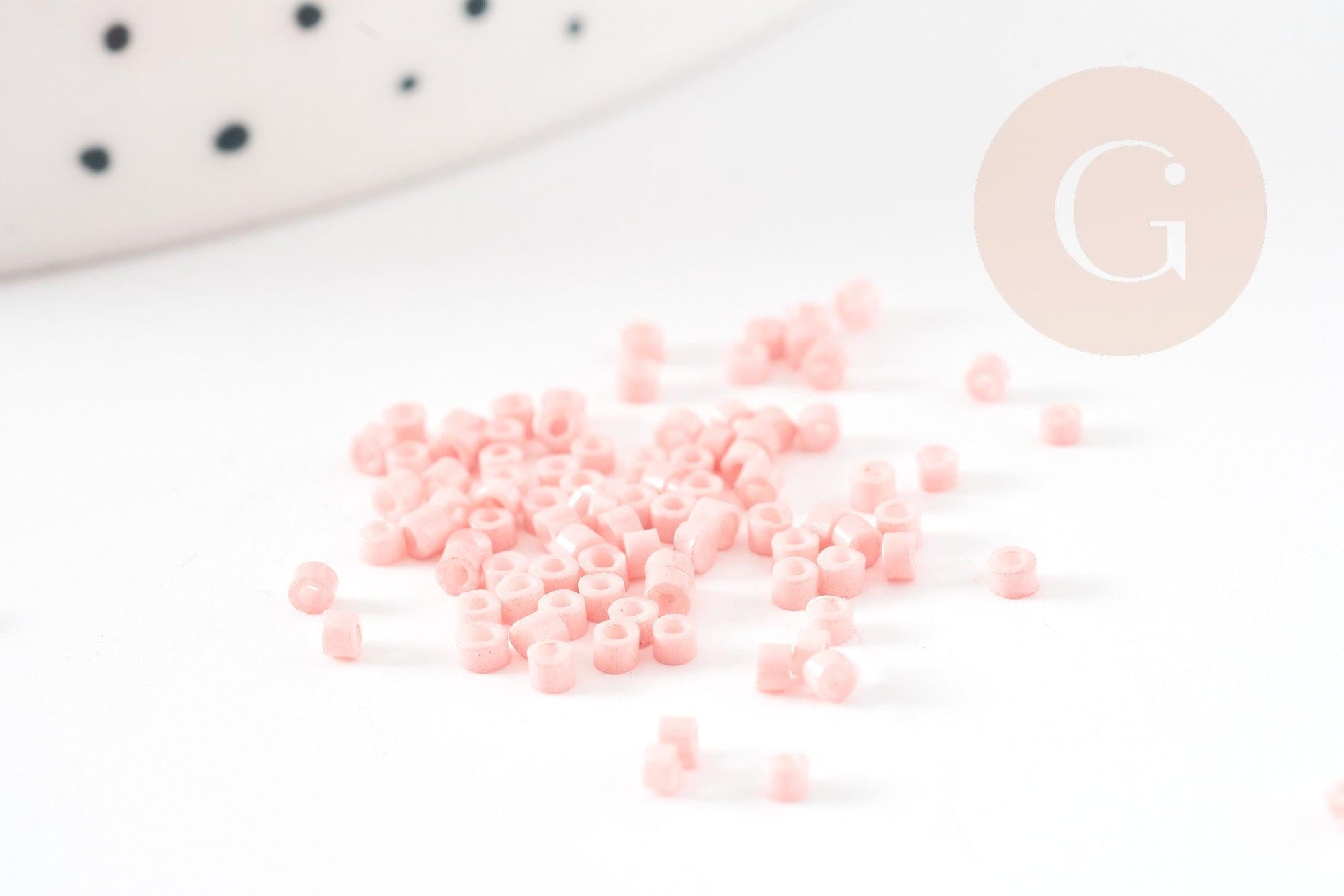 Gingerlily Perles G9164 perles rocaille tube rose sachet 8 g