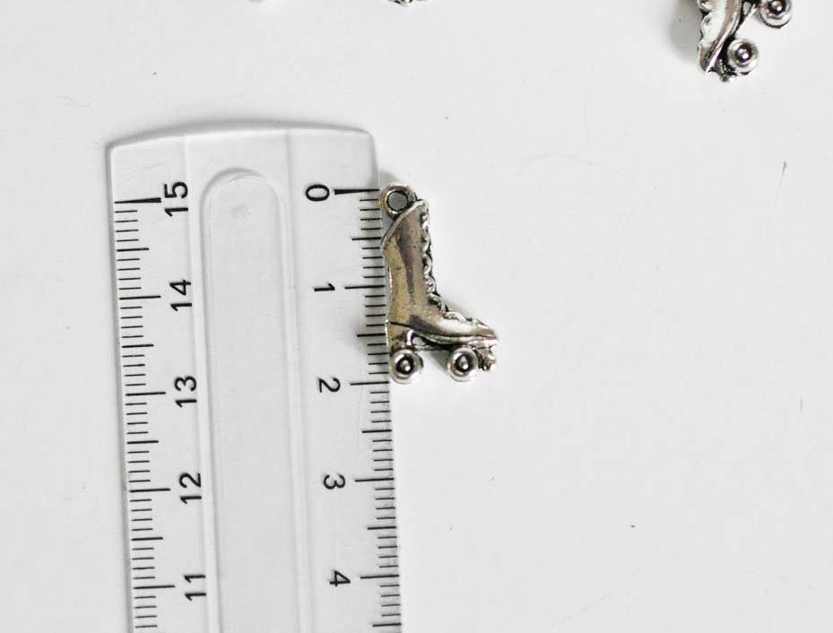 Gingerlily Pendentifs roller G2403 breloque argent tibétain x5