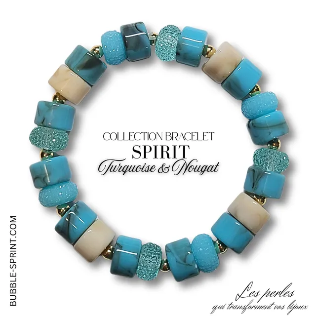 ARTSHOP Spirit kit bracelet turquoise nougat