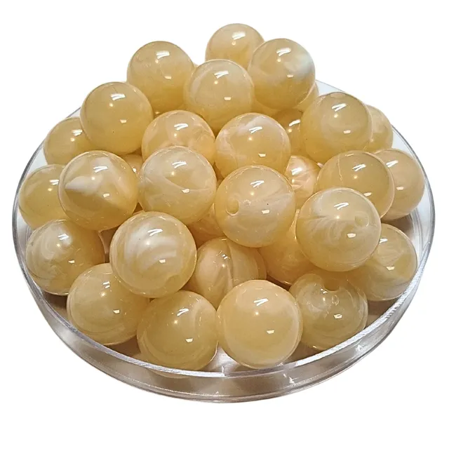 ARTSHOP Boules 16MM 238 boules champagne marbré x15