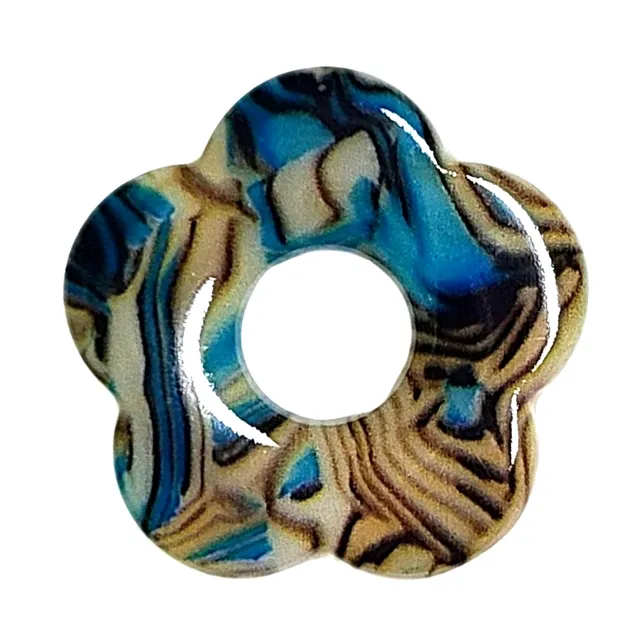 ARTSHOP Flower Power 62 fleur capucine 27mm x1 ondulé
