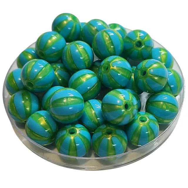 ARTSHOP Boules 16MM 419 Turquoise perle acrylique x10