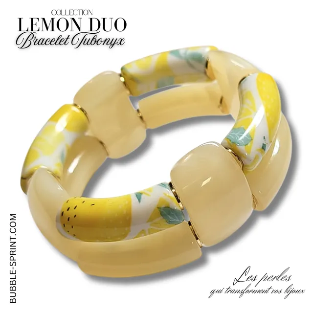ARTSHOP Bijoux en KITS TUBONYX kit bracelet lemon