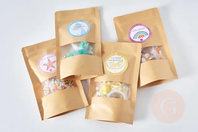 Gingerlily Perles G8166 coffret XXL 4 mélanges perles fantaisie