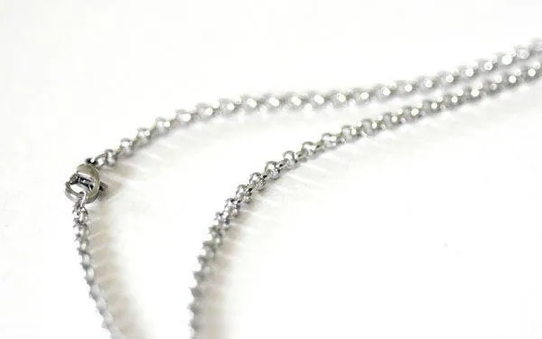 Gingerlily G0529 collier chaîne rolo acier 3mm 40cm