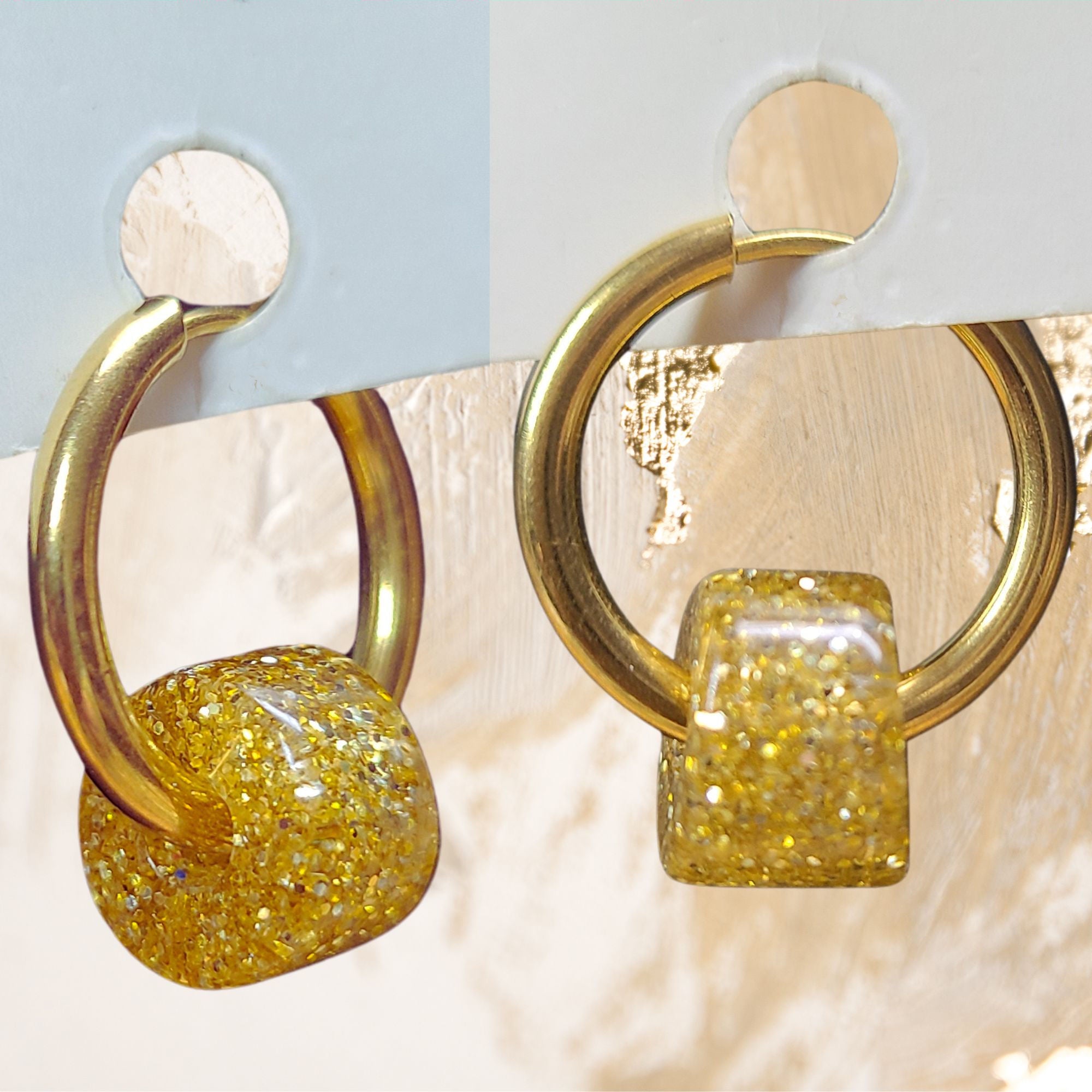 ARTSHOP Séparateurs 235C cylindre glitter doré 12 mm x1