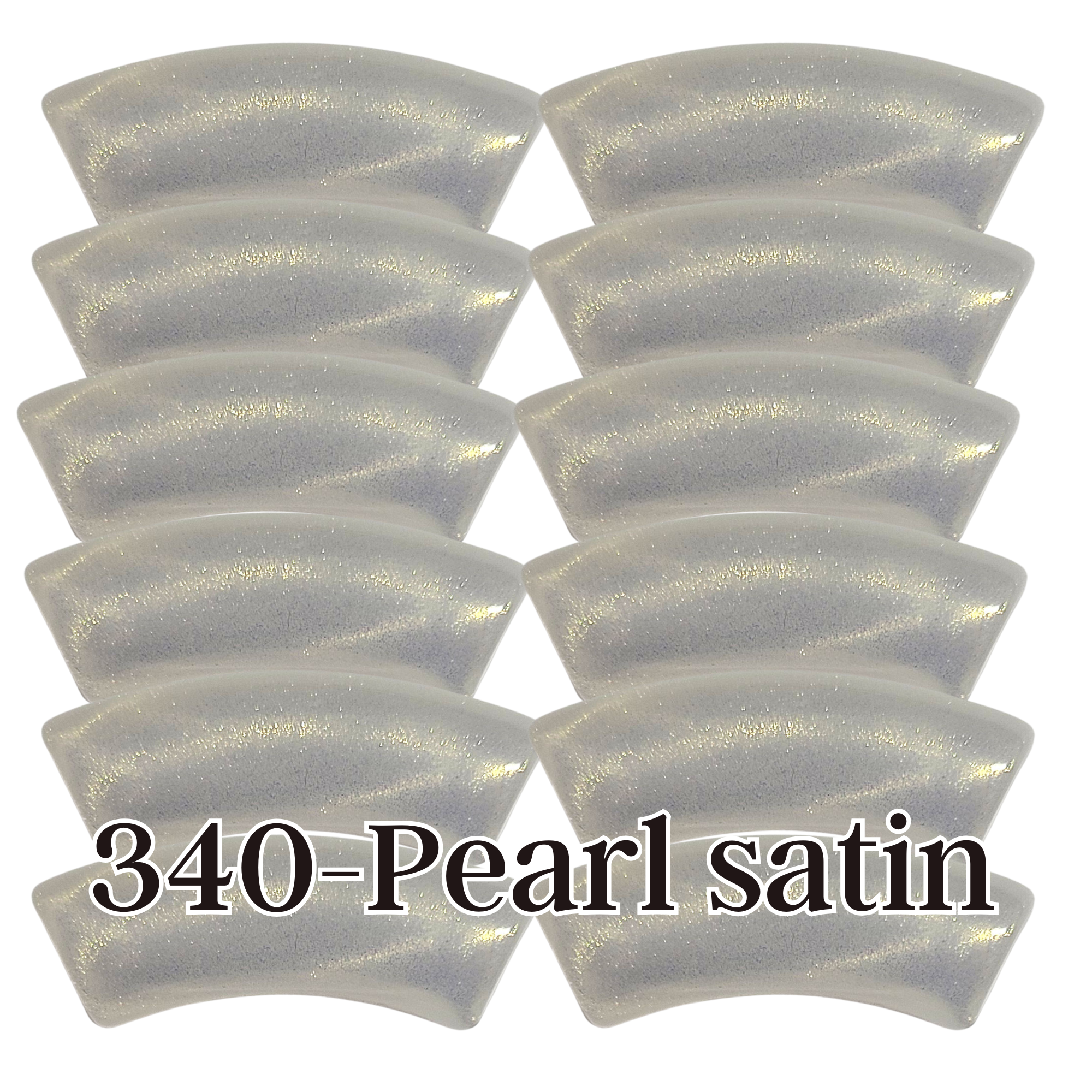 ARTSHOP 340 Tubes Pearl satin blanc 8MM x6 tubes