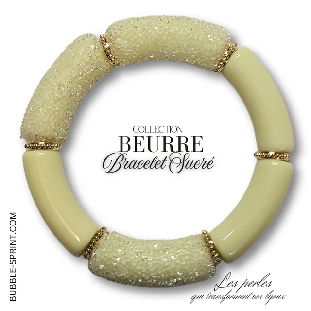 ARTSHOP Beurre Bracelet Sucré Kit 5,5 cm acrylique