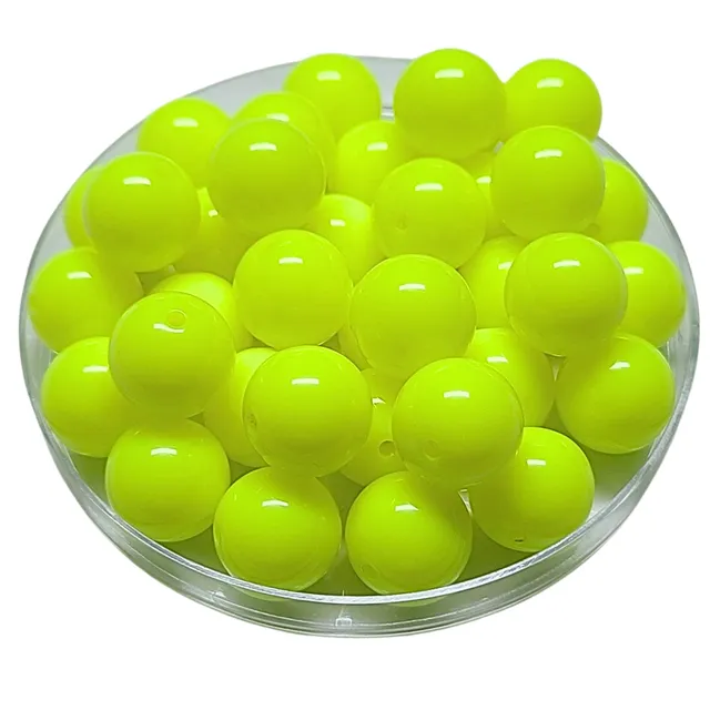 ARTSHOP Boules 16MM 185 boules néon citron x15