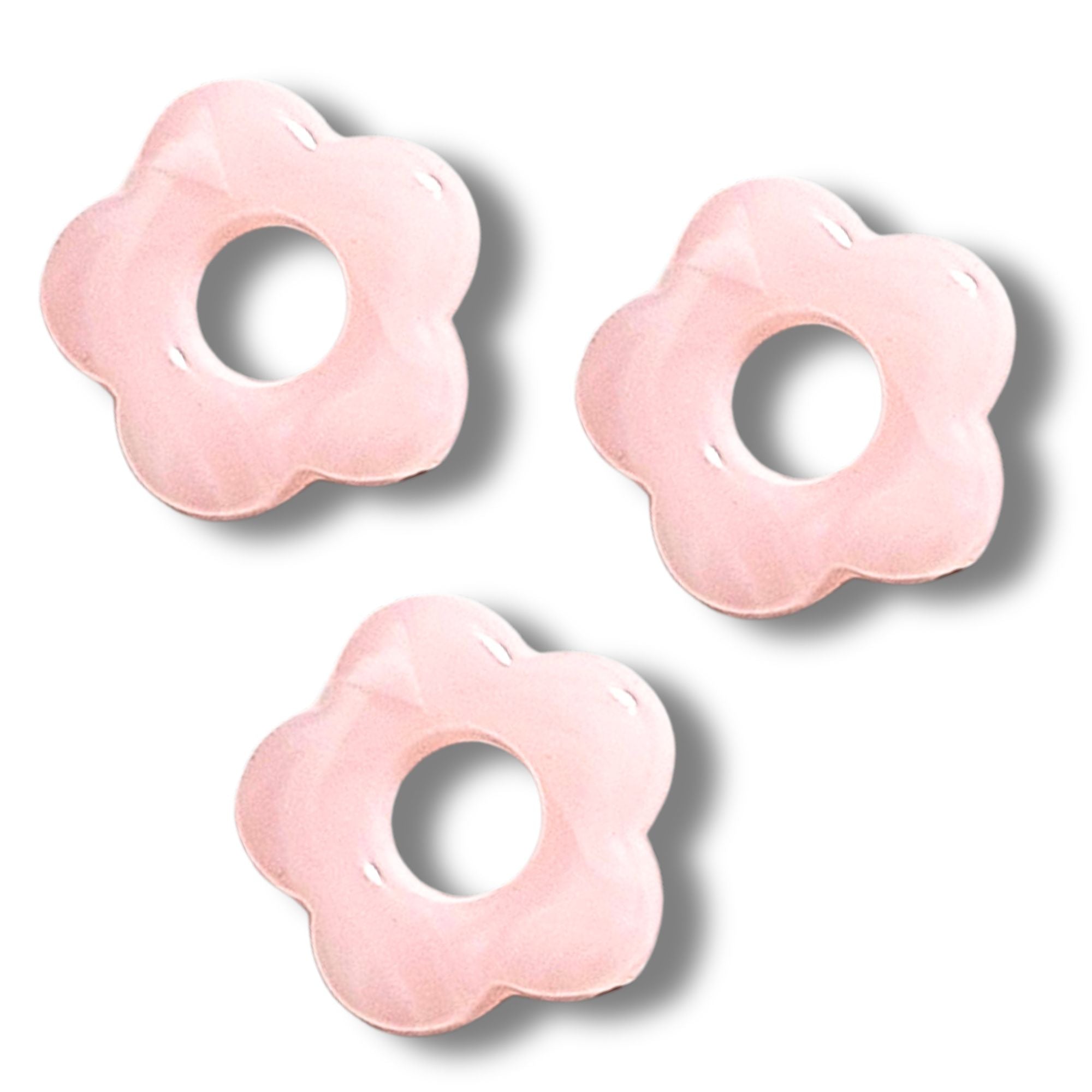 ARTSHOP Flower Power 10 fleur Baby Capucine rose 20 mm x1