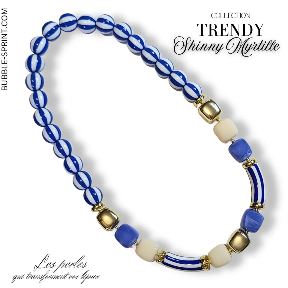 ARTSHOP Trendy Shinny Myrtille kit collier 48cm