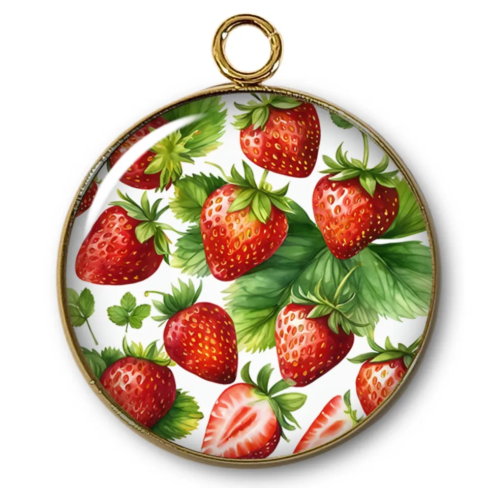 ARTSHOP Pendentifs 53 Intemporel pendentif fraises 31mm