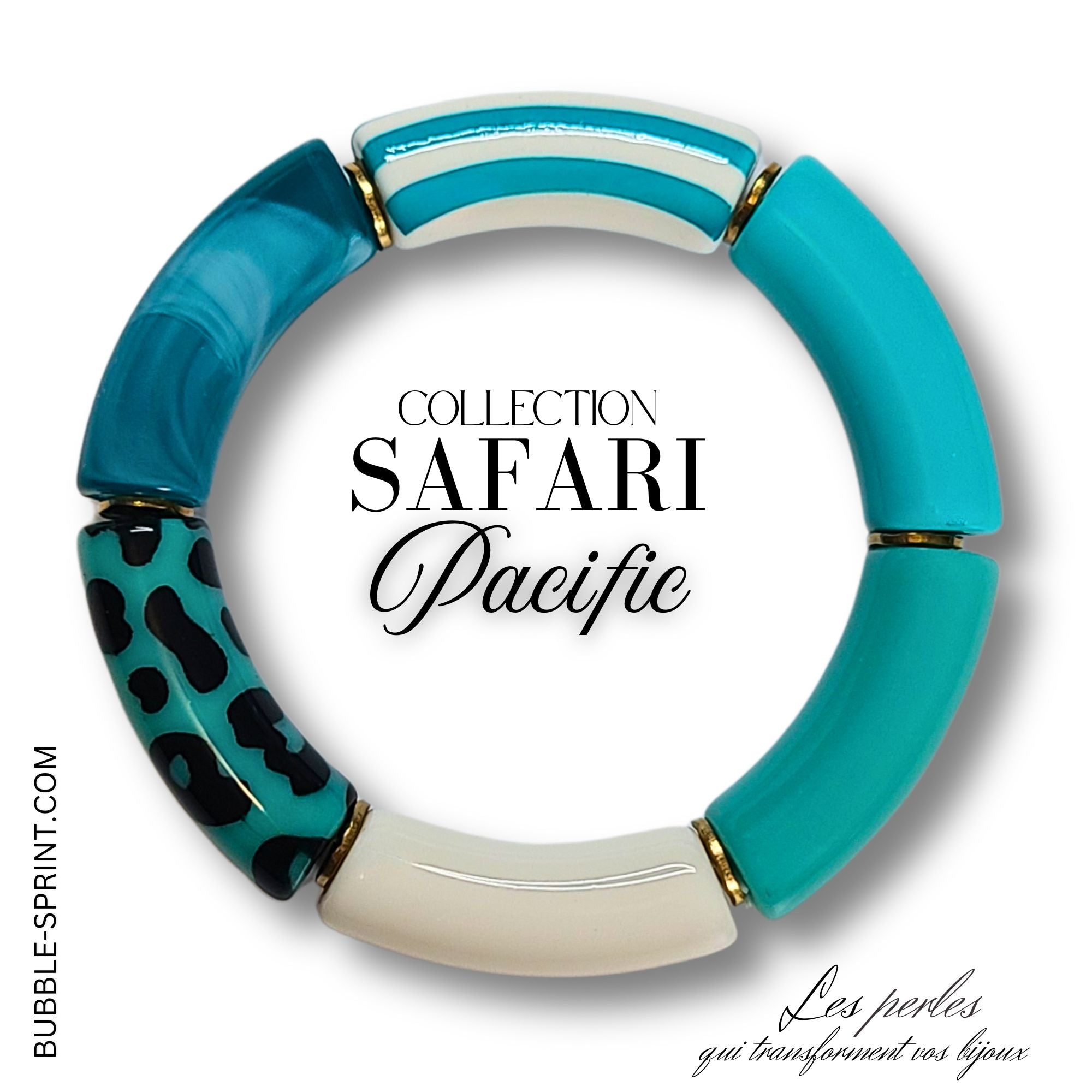 Artshop Safari Pacific kit bracelet à faire acrylique monté au choix