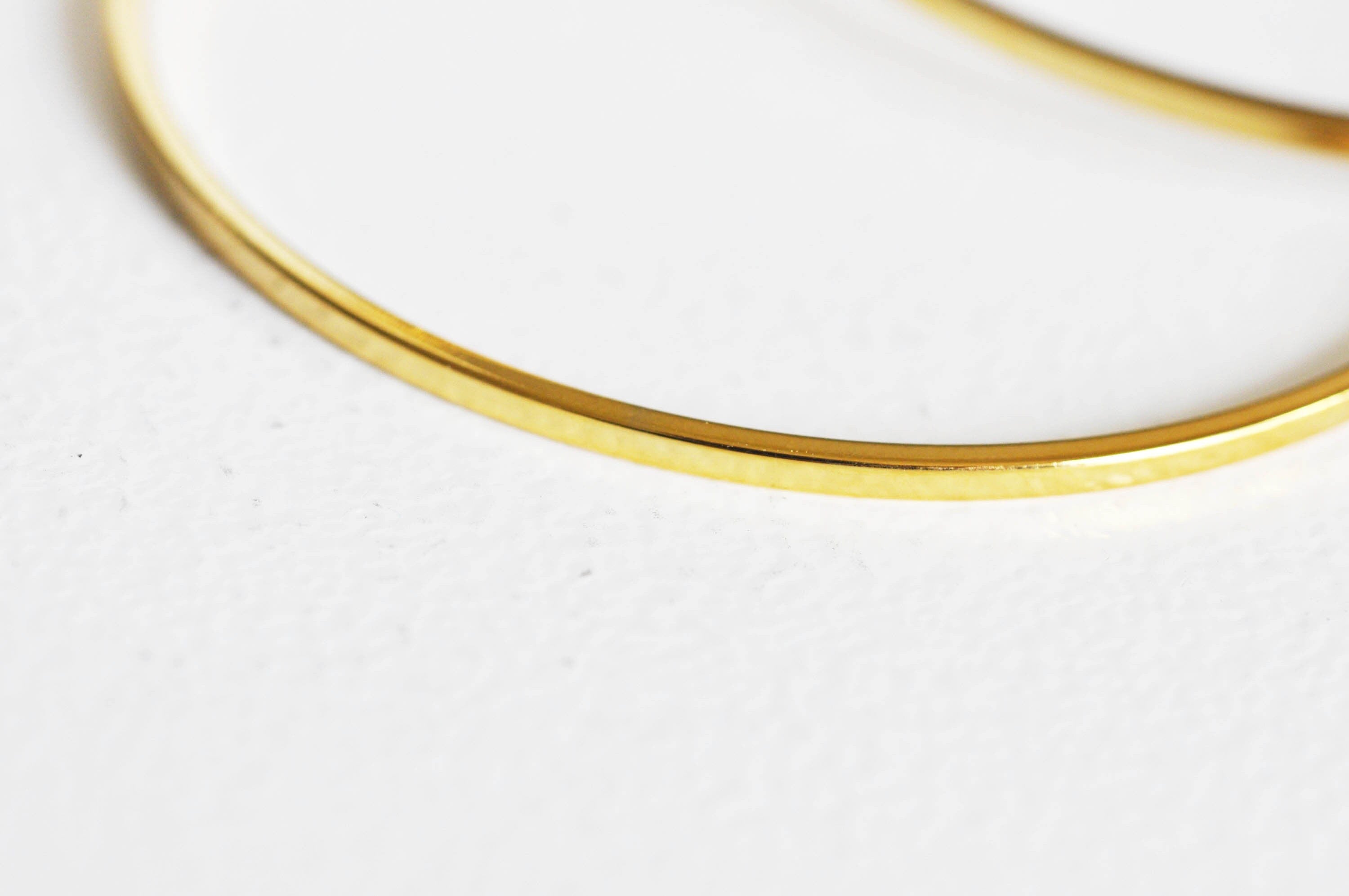Gingerlily Jonc G2834 bracelet laiton doré 70mm x1