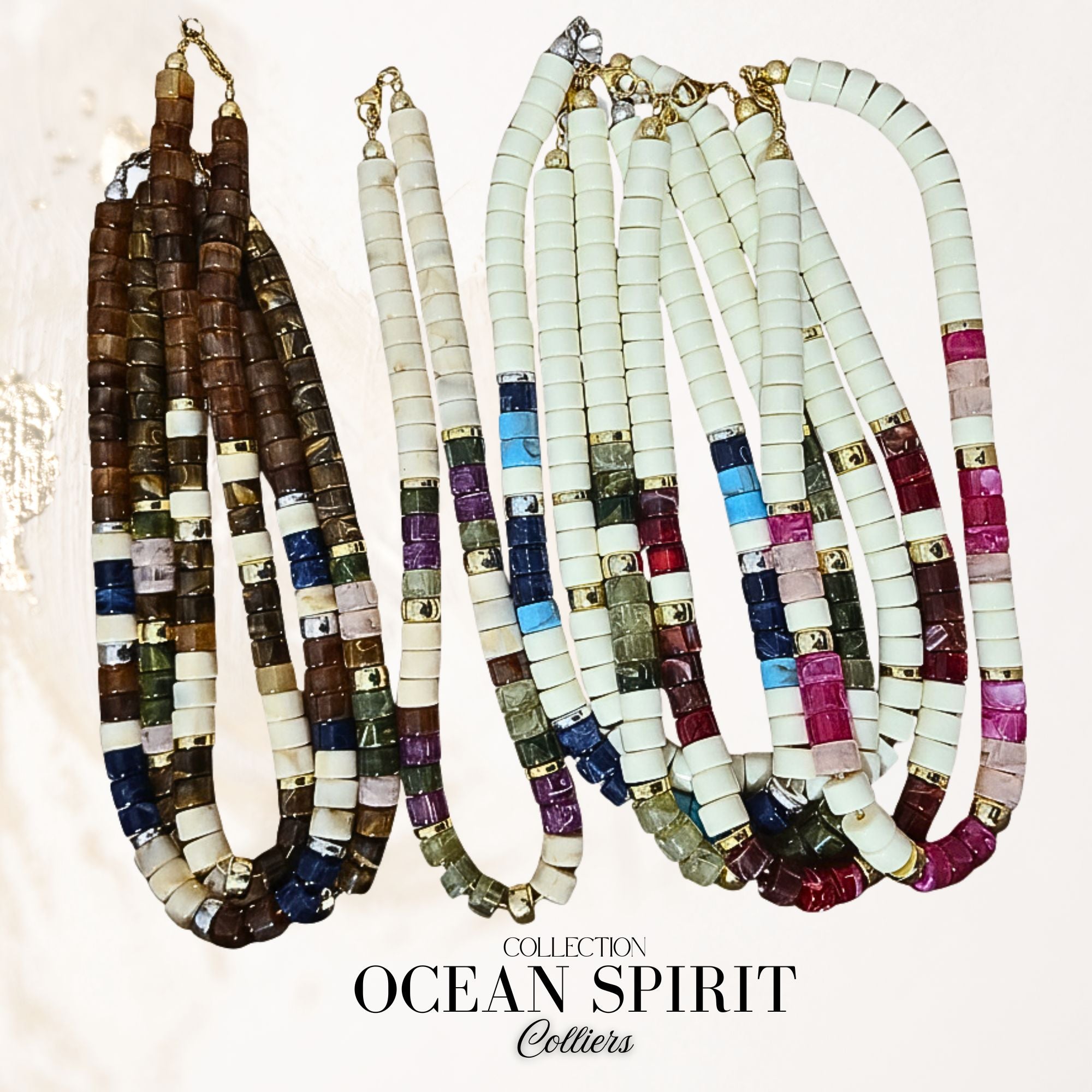 ARTSHOP Ocean Spirit Pêche kit collier acrylique 50cm
