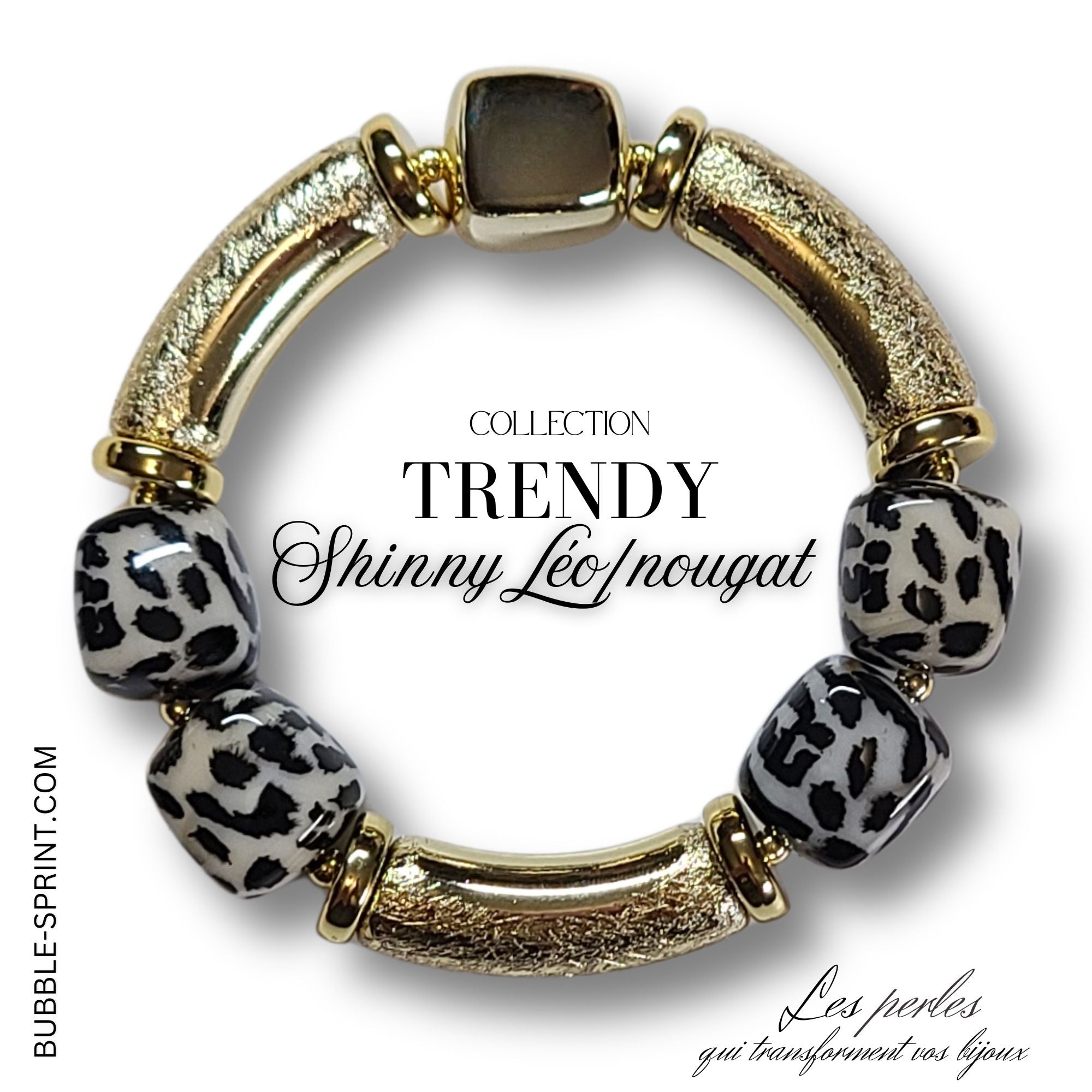 ARTSHOP Trendy Shinny Léo bracelet nougat kit à faire