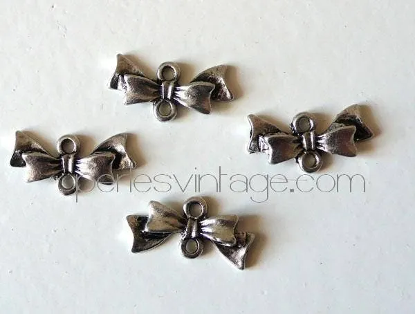 Gingerlily Pendentifs Noeud argent 20mm x10