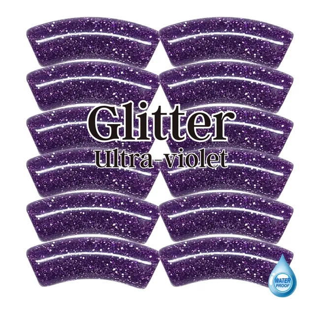 ARTSHOP Tubes Glitters 370 tube incurvé ultra-violet 12mm