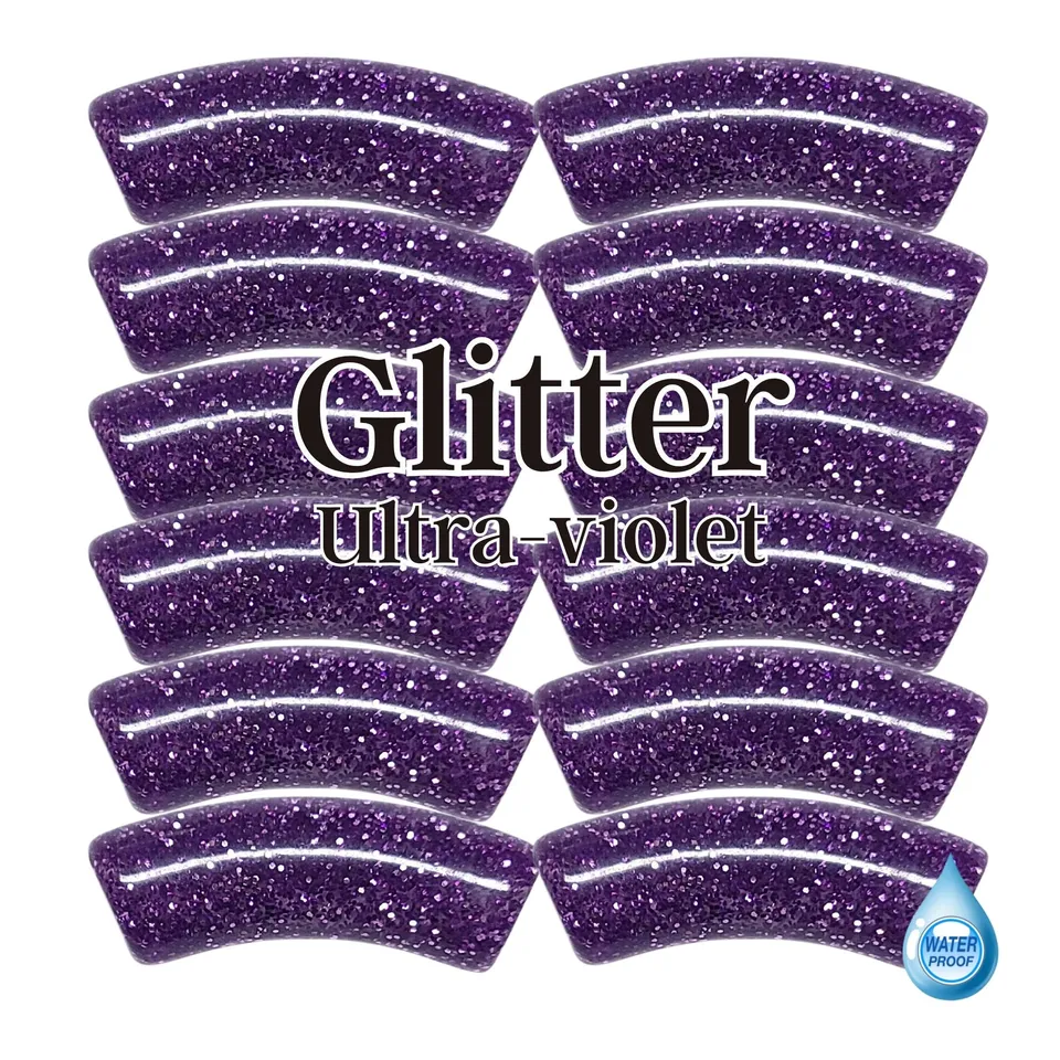 ARTSHOP Tubes Glitters 370 tube incurvé ultra-violet 12mm