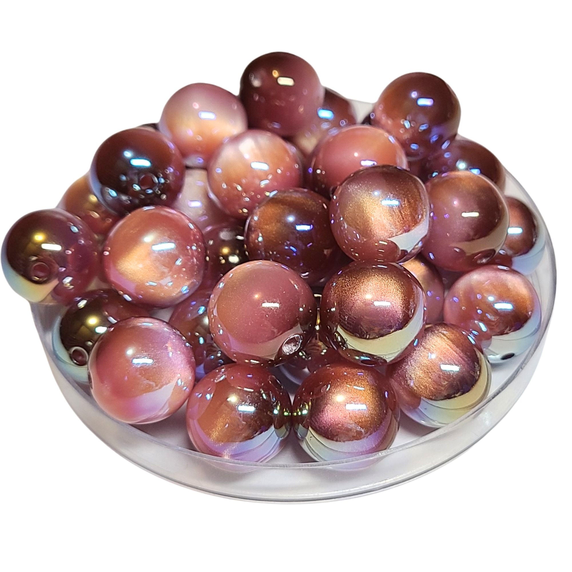 Artshop Boules 16MM 288 oeil de chat prune AB à l'unité