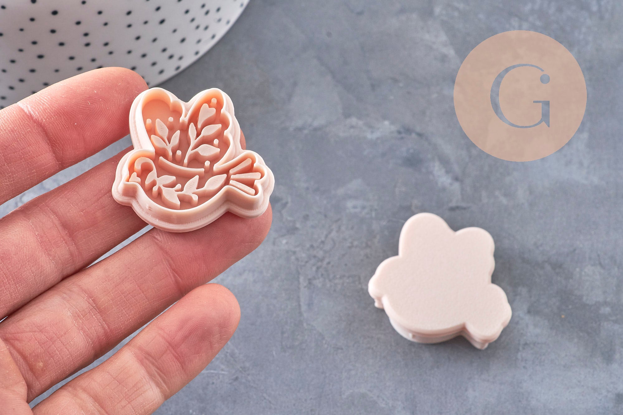 Gingerlily Pâte Polymère Emporte-Pièce Colombe 30mm x1