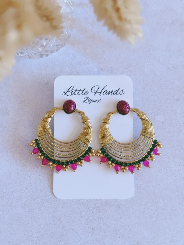 Little Hands Bijoux Sienna boucles d'oreilles Jungle Velvet