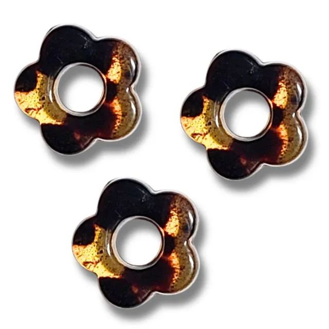 ARTSHOP Flower Power 30 fleur BABY loupe marron 20mm x1