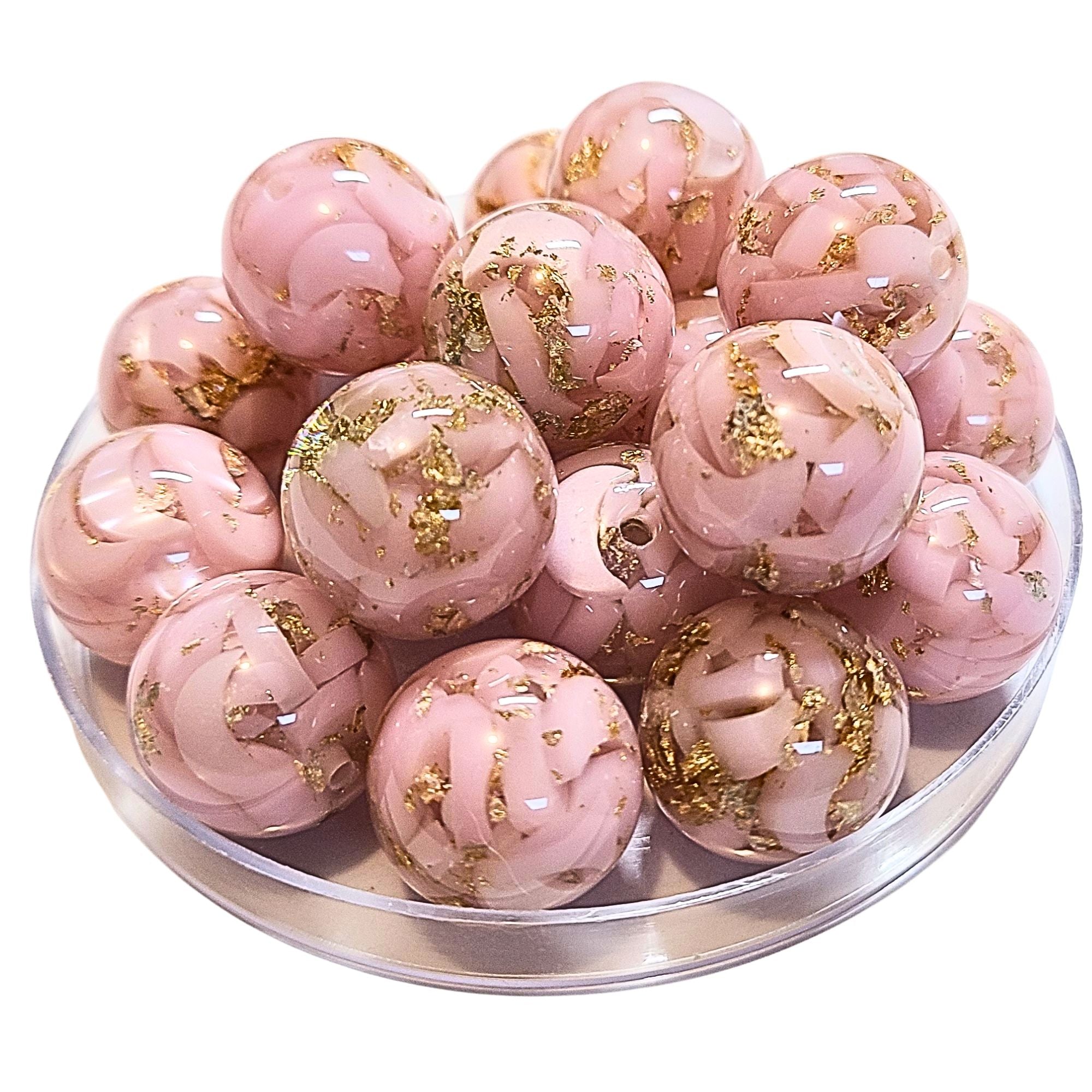 ARTSHOP Boules 20MM 314 Perle Murano Rose Clair x1