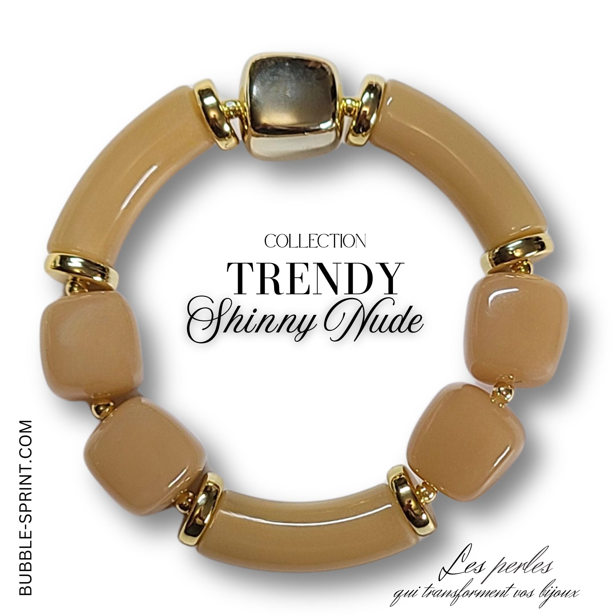 ARTSHOP Prêts-à-porter TRENDY bracelet Shinny Nude KIT