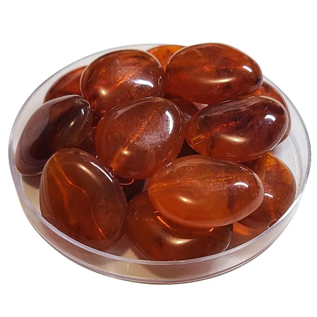 ARTSHOP Galets TIKA 29 galet caramel marbré 30MM x1