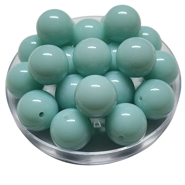 ARTSHOP 120 Boules acryliques 20 mm turquoise opaline x10