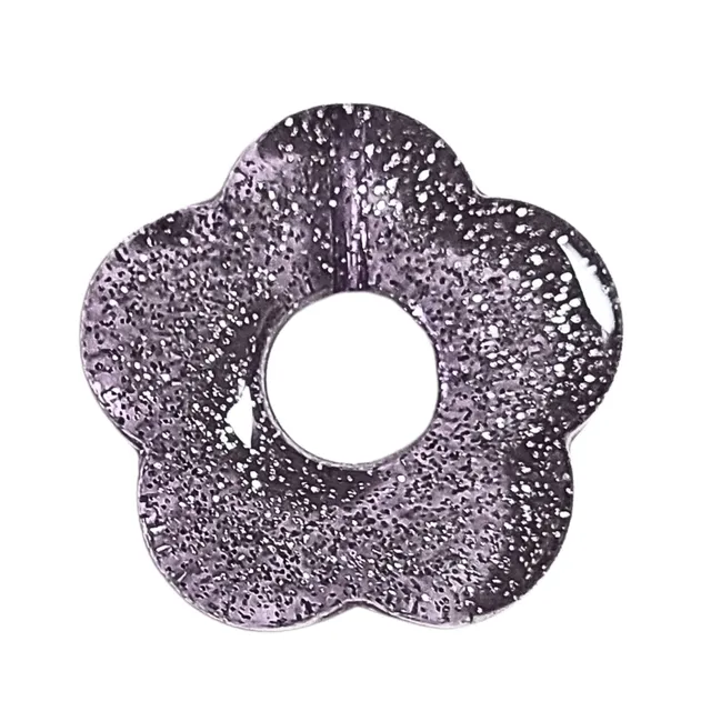 ARTSHOP Flower power 88 fleur acrylique capucine glitter lilas x1