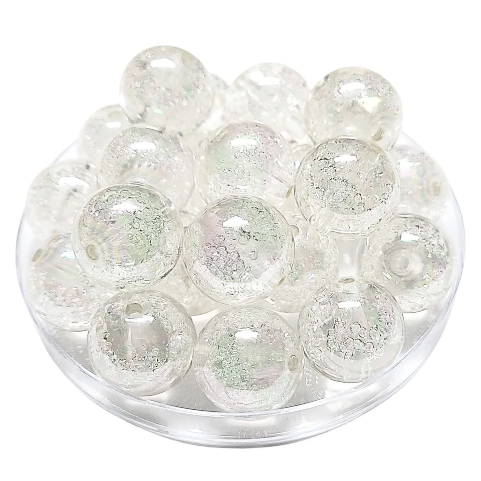 ARTSHOP Boules 20 mm n°88 perle Bulles d'eau brillante