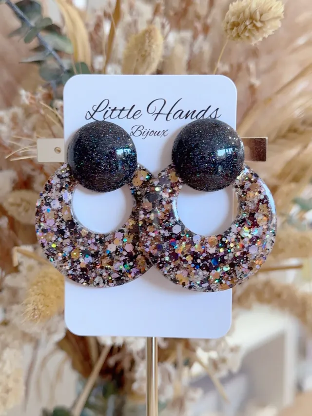 Little Hands Bijoux Moon 1 boucles d'oreilles fantaisie