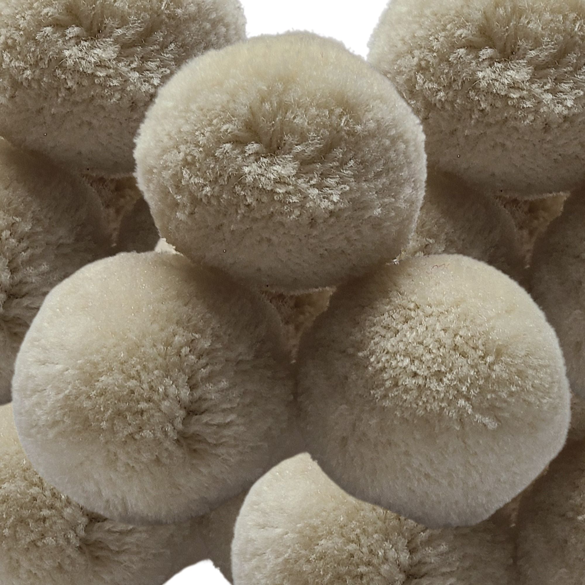 ARTSHOP Chouchous Balls pompon synthétique ivoire 40MM