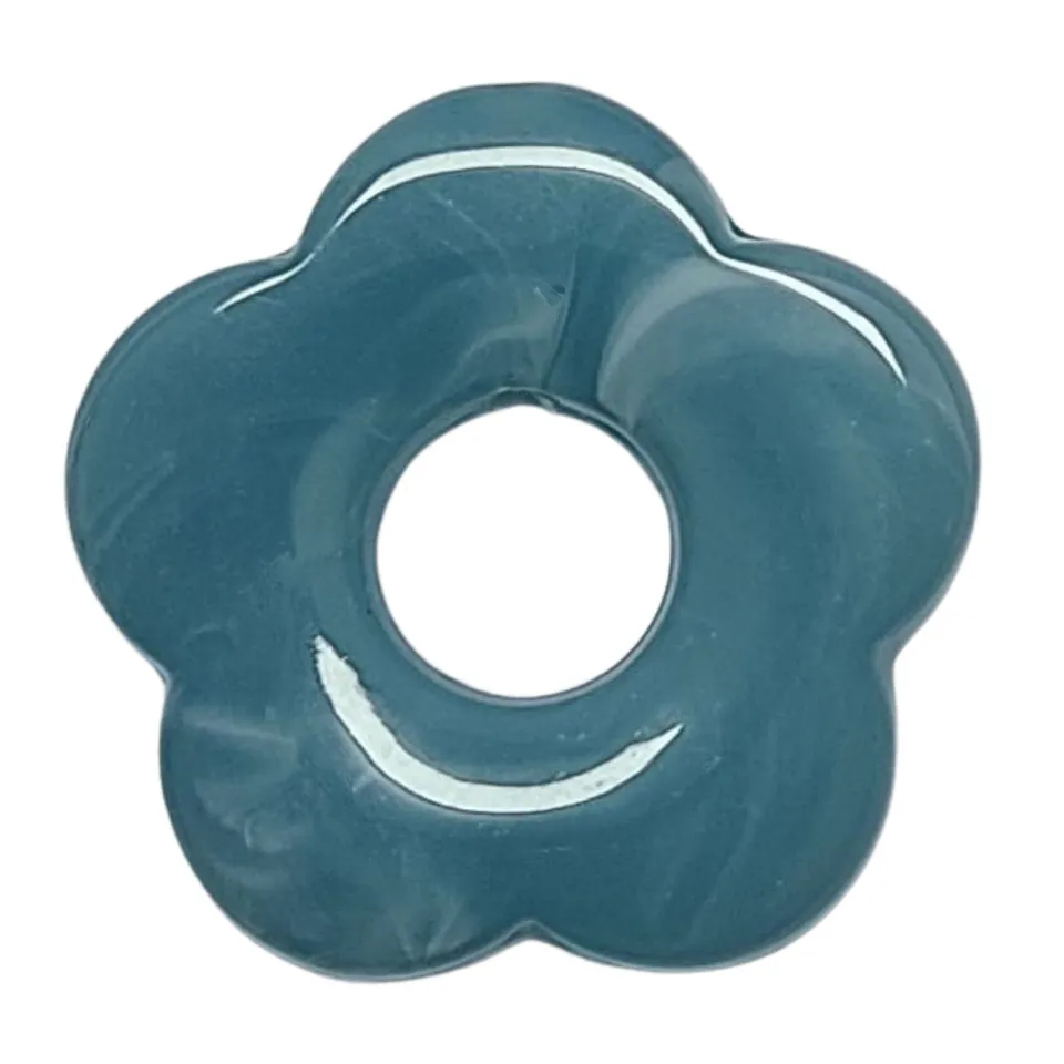 ARTSHOP Flower Power 31 Capucine fleur bleue 27mm x1