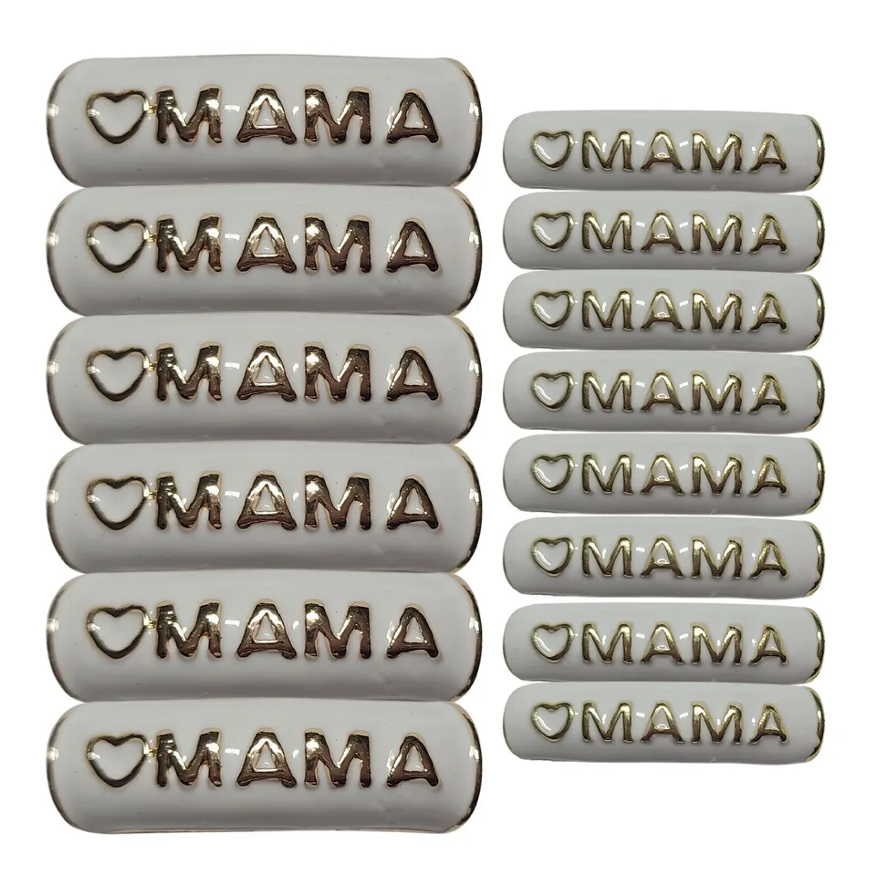 ARTSHOP Strass Émaillés 318 MAMA tube blanc 12mm x1