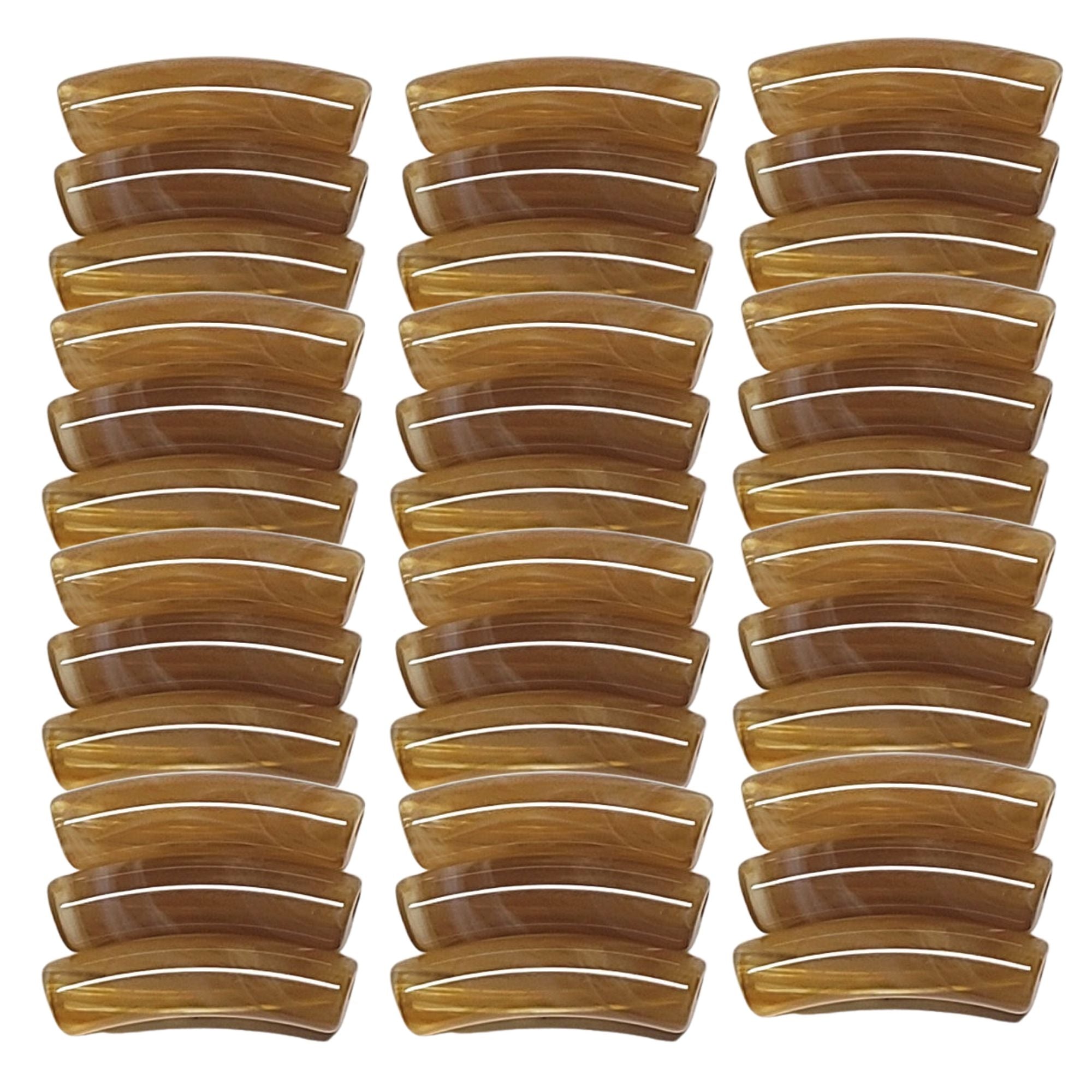 ARTSHOP TINY Tubes 40 tube incurvé terre d'ombre 5mm x10 résine