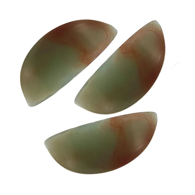 Artshop Clémentis tranche vert d'eau mousse marbré x20