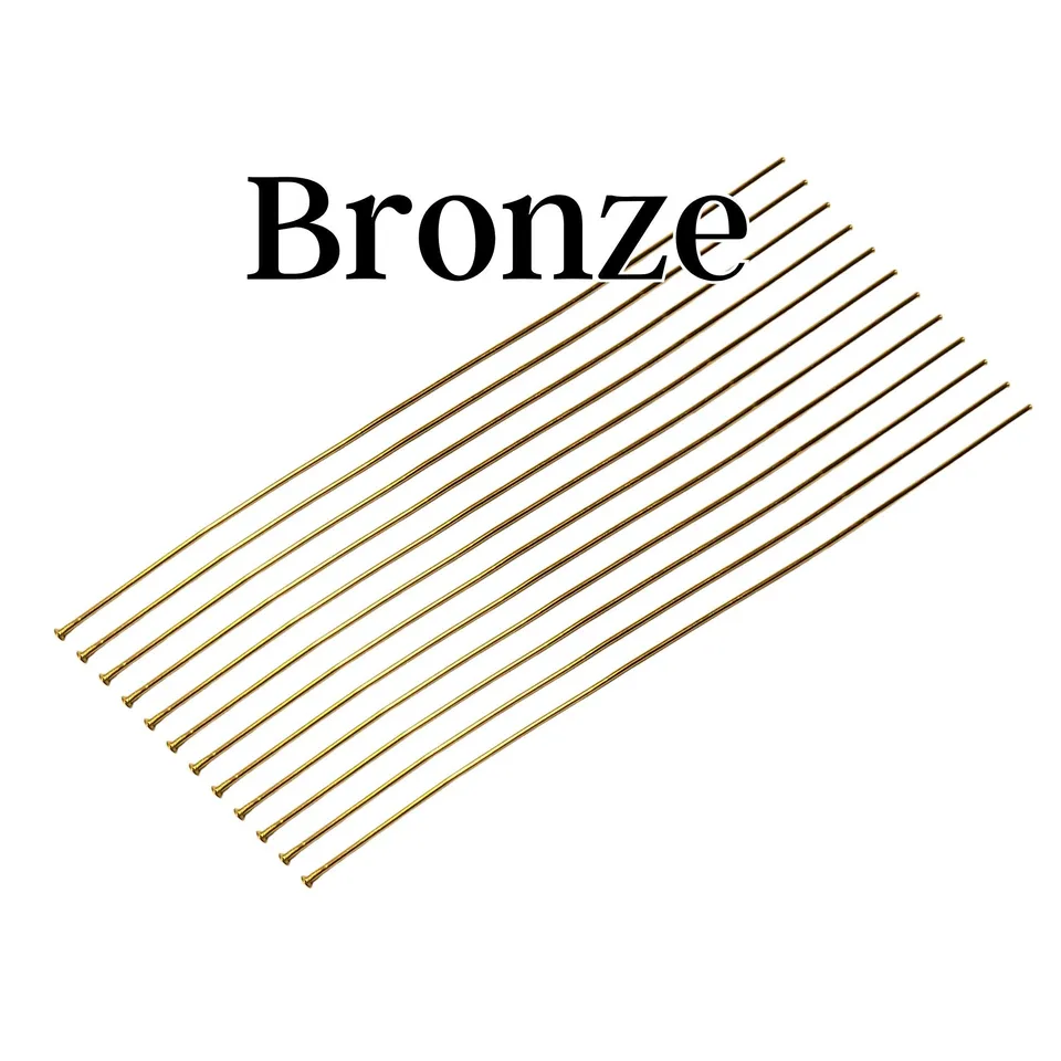 ARTSHOP Apprêts clou tête plate bronze 80mm x30