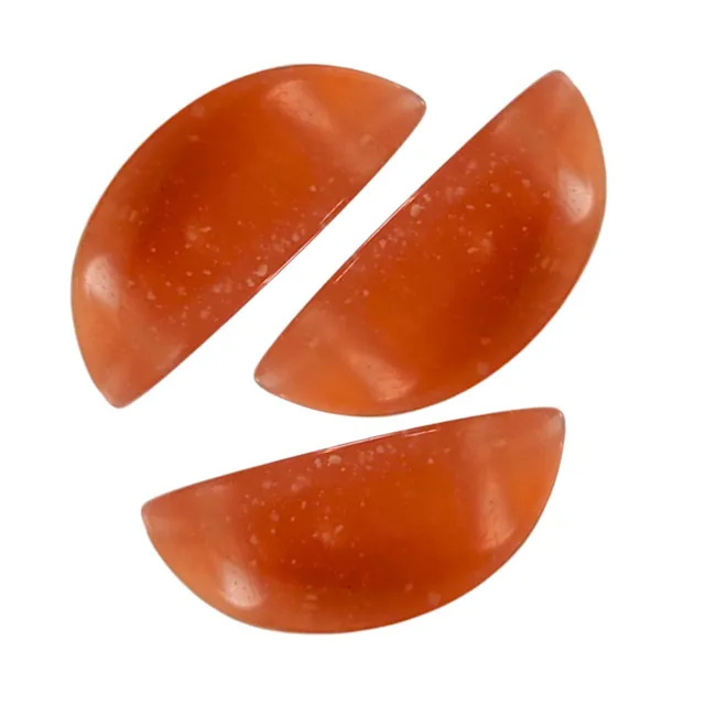 ARTSHOP Clémentis 5 tranche melon marbré perle 2 trous