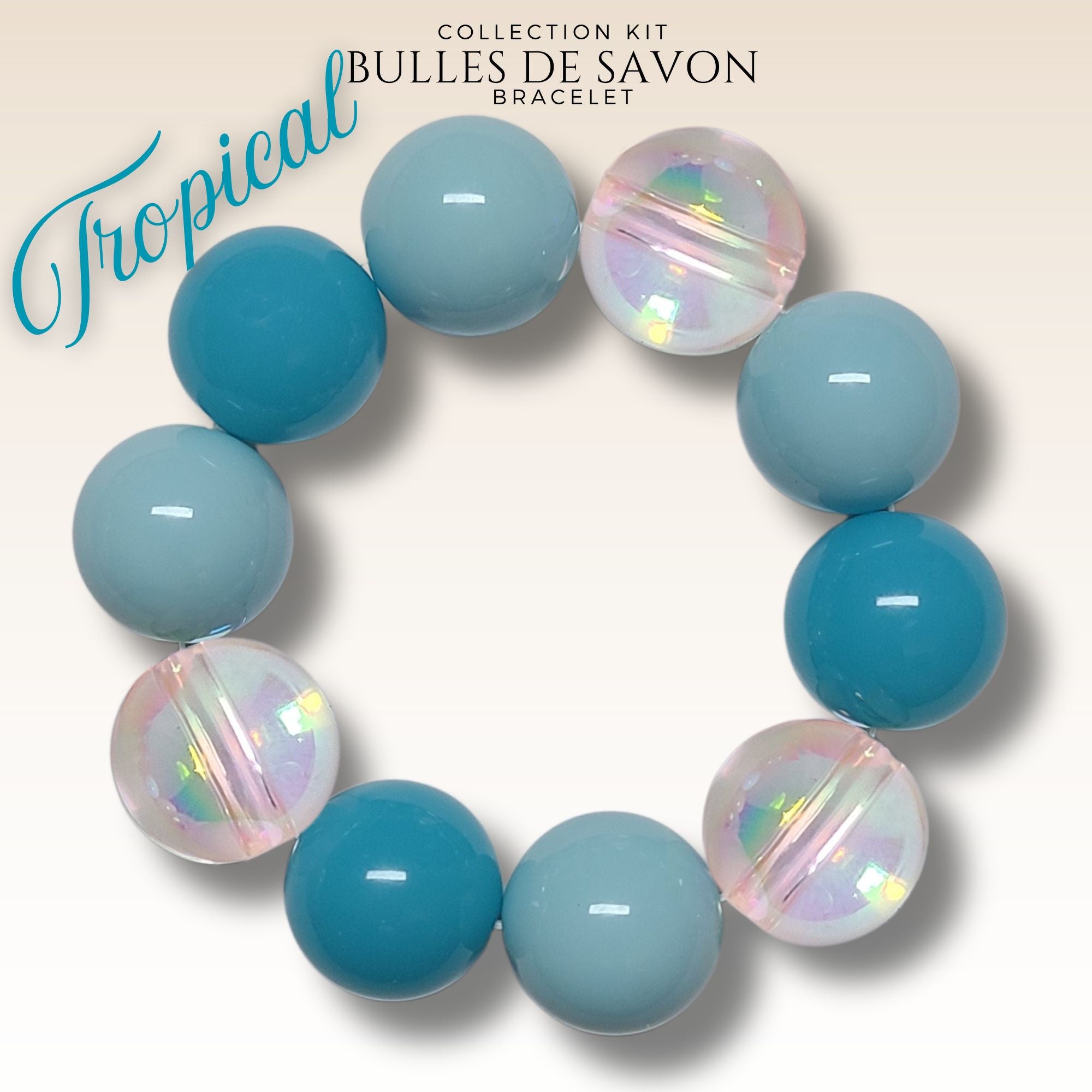 ARTSHOP Bijoux en KITS Guimauve Tropical 17 bracelet kit 20mm