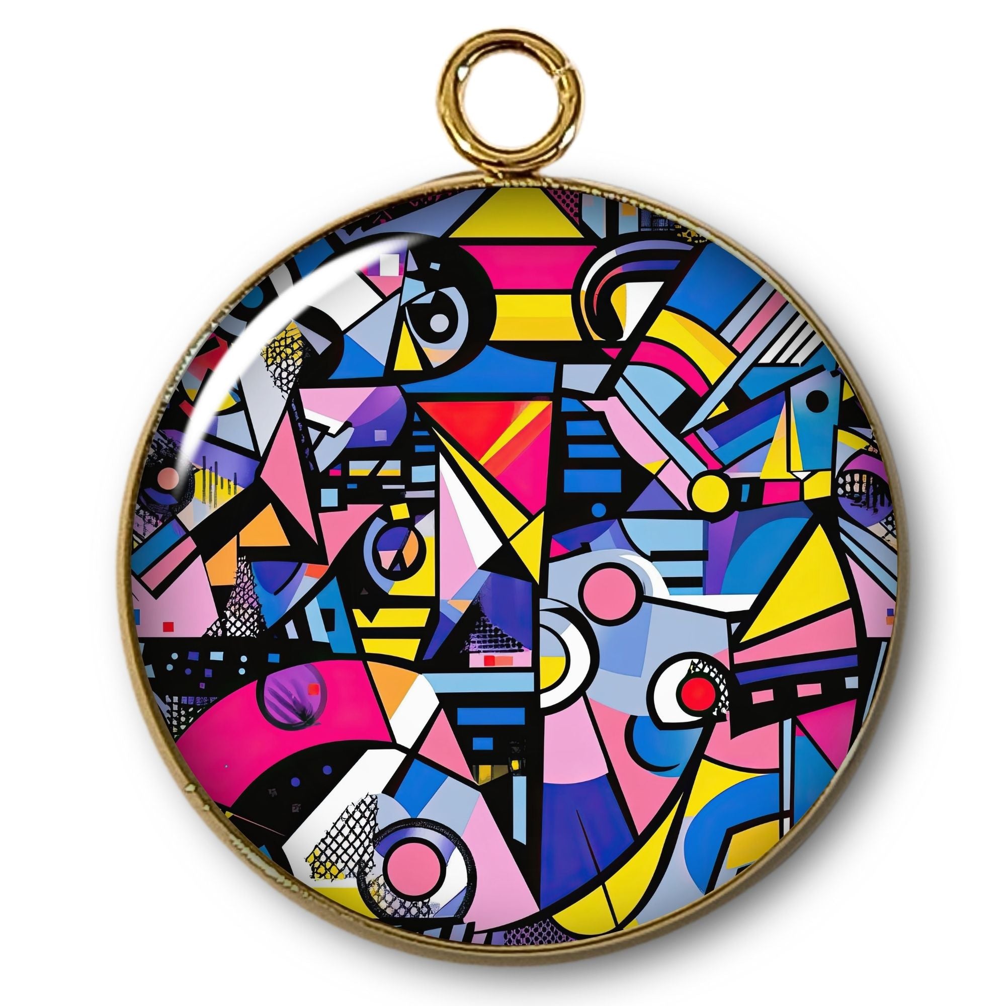 ARTSHOP Pendentif Intemporel 63 popart doré x1
