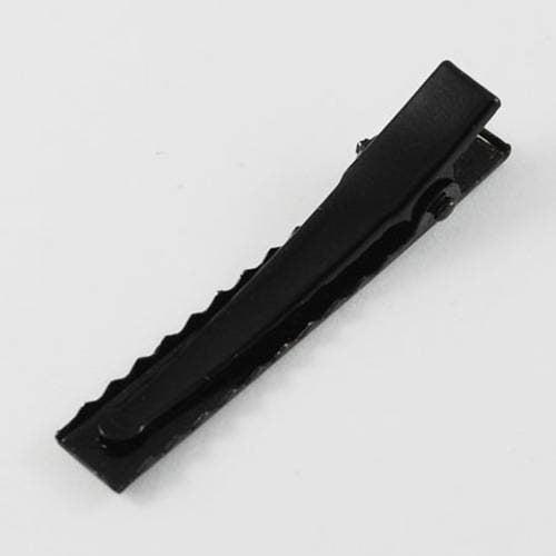 Gingerlily Supports barrette métal noir 46mm x2